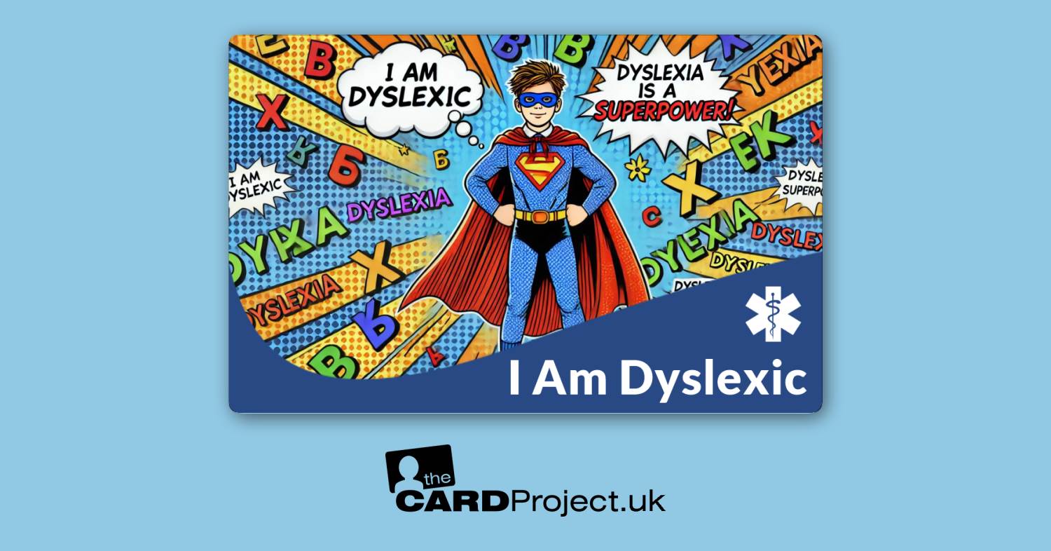 I Am Dyslexic Kids Design 2